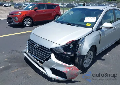 2020 Hyundai Accent Se from USA, damaged, VIN 3KPC24A61LE097156
